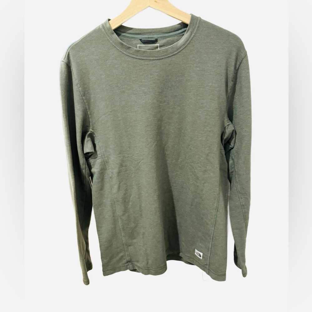 The North Face Olive Long Sleeve Tee